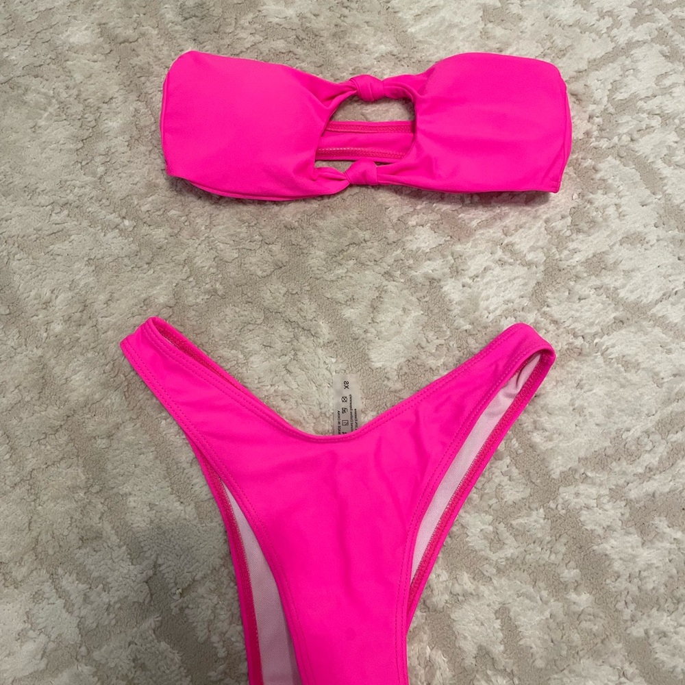 Hot Pink Bikini Set